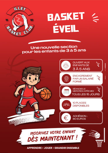 🏀 Basket Éveil : une nouvelle section pour les enfants de 3 à 5 ans